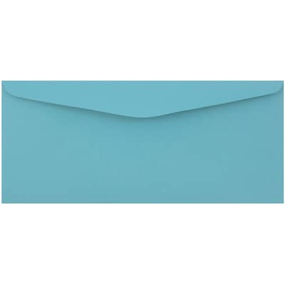 JAM Paper #9 Business Envelope, 3 7/8 x 8 7/8, Blue, 50/Pack (1532897I) | Quill