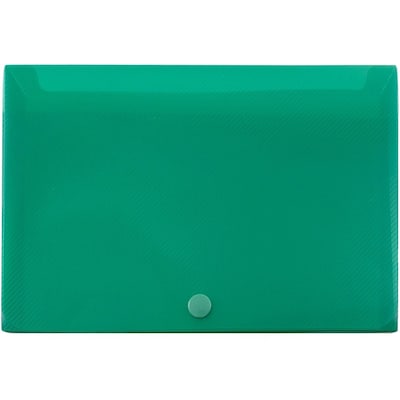 JAM Paper Plastic Index Card Case, 6 1/8 x 3 3/4 x 1, Green, Sold Individually (374032783) | Quill