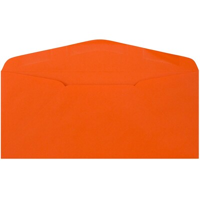 JAM Paper #9 Business Envelope, 3 7/8" x 8 7/8", Orange, 50/Pack (1532899I)