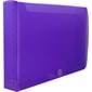JAM Paper® Plastic Index Card Case, 8 3/8 x 5 3/4 x 1 3/8, Purple, Sold Individually (374032789)
