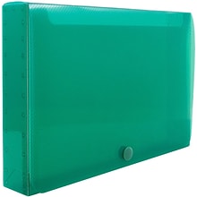 JAM Paper® Plastic Index Card Case, 6 1/8 x 3 3/4 x 1, Green, Sold Individually (374032783)