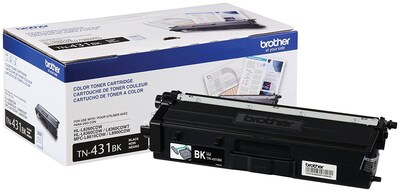 Brother TN431 Black/Cyan/Magenta/Yellow Standard Yield Toner, 4-Pack