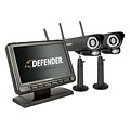 Defender PHOENIXM2 Digital Wireless 7 inch Monitor DVR Security System with 2 Night Vision Cameras and SD Card Recording