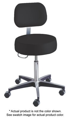 Brewer 11001 Century Series Gas Lift Stool with Backrest, Saddle (11001BV-PR52)