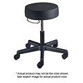 Brewer Value Plus Series Gas Lift Stool with No Back, Seamelss, Black