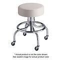 Brewer Traditional Series Exam Stool with Round Foot Rest, Clamshell