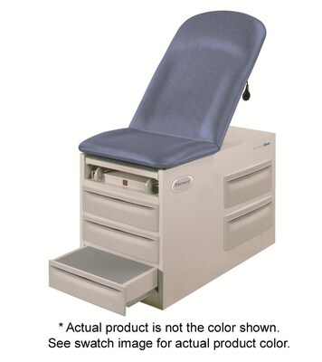 Brewer Basic Exam Table, Left, Gun Metal