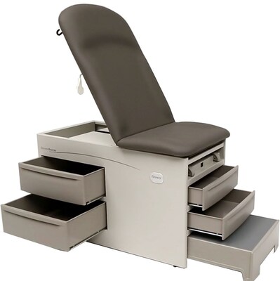 Brewer Access Exam Table, Gun Metal