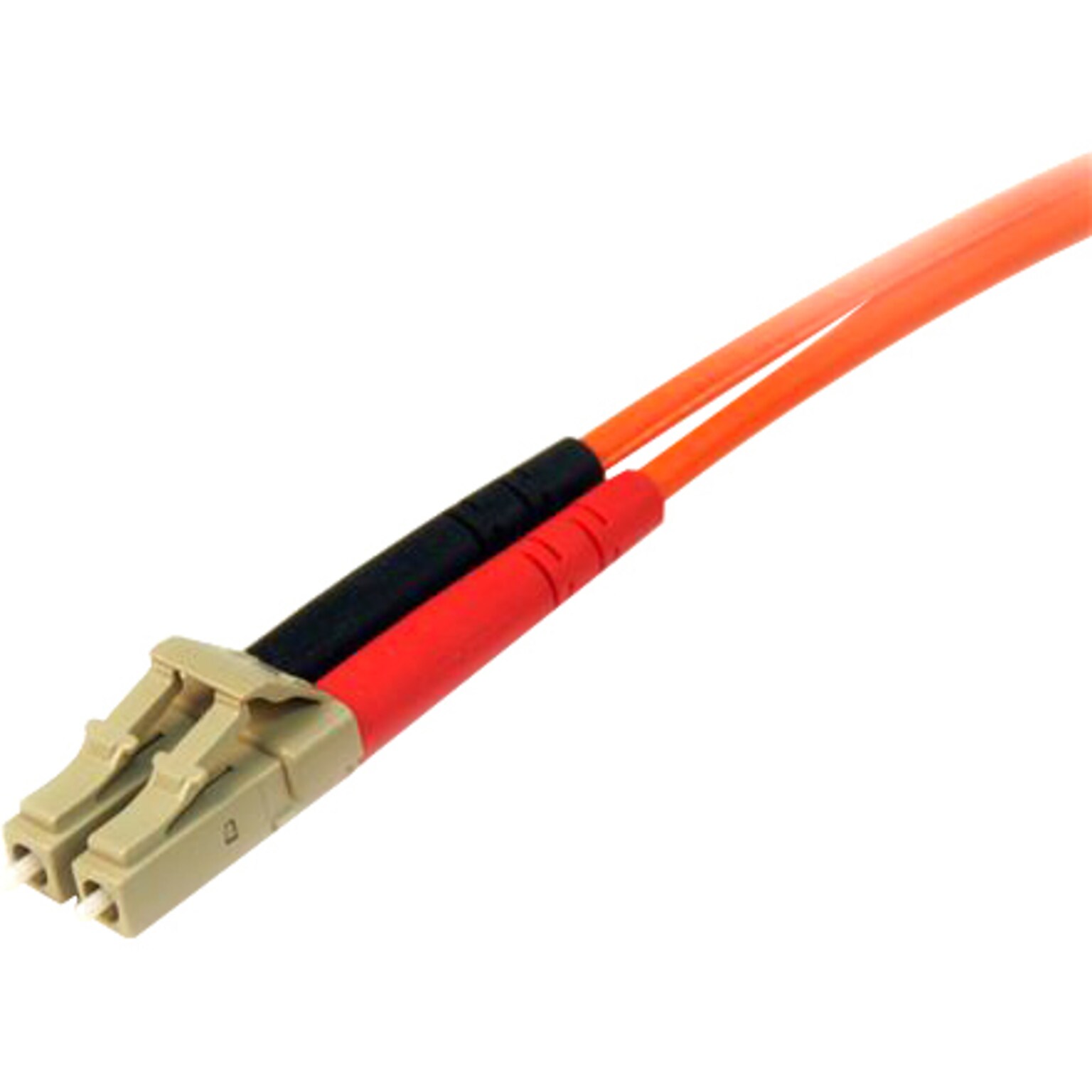 StarTech 15m Fiber Optic Cable, Multimode Duplex 50/125, LSZH, LC/LC, OM2, LC to LC Fiber Patch Cable