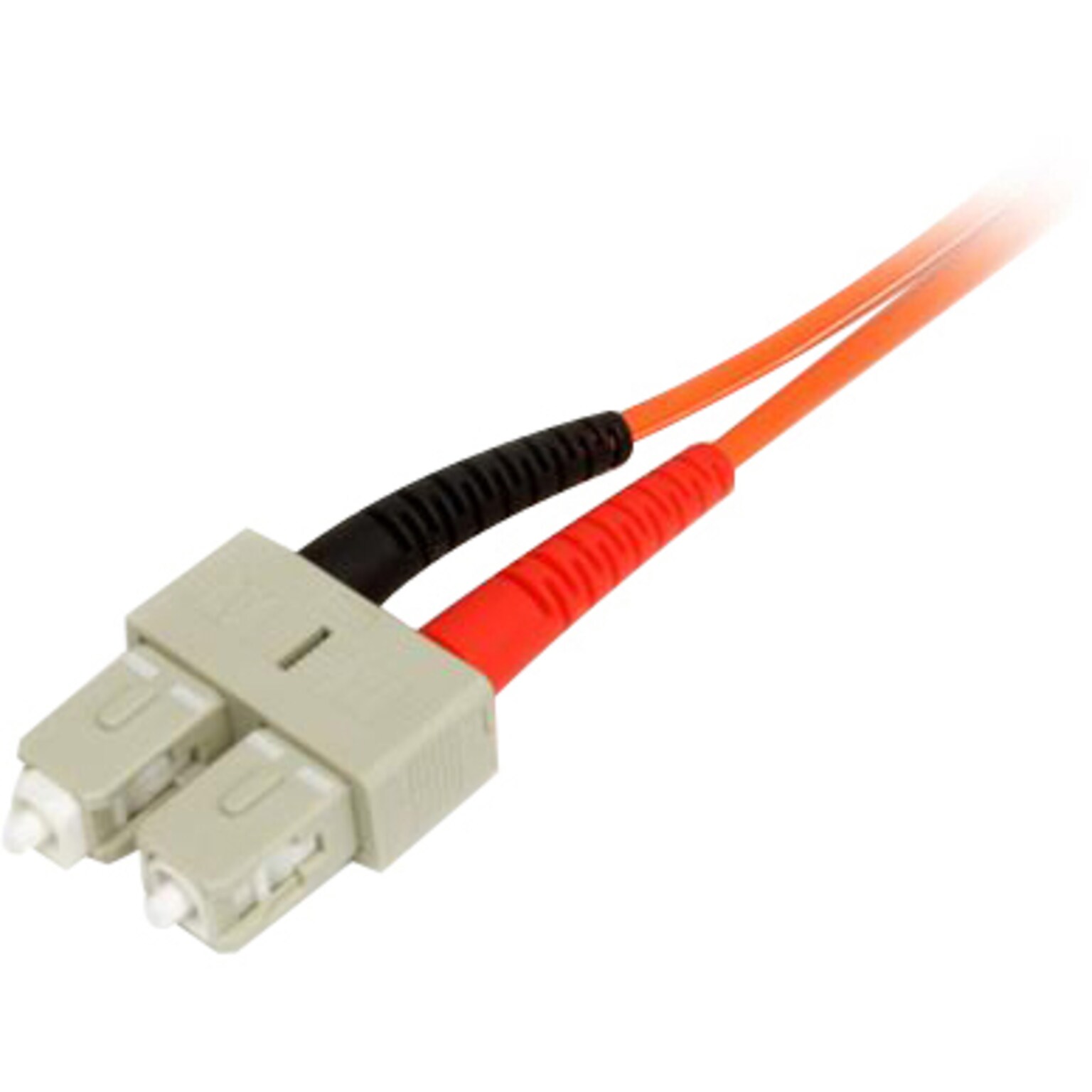 StarTech 7m Fiber Optic Cable, Multimode Duplex 62.5/125, LSZH, LC/SC, OM1, LC to SC Fiber Patch Cable