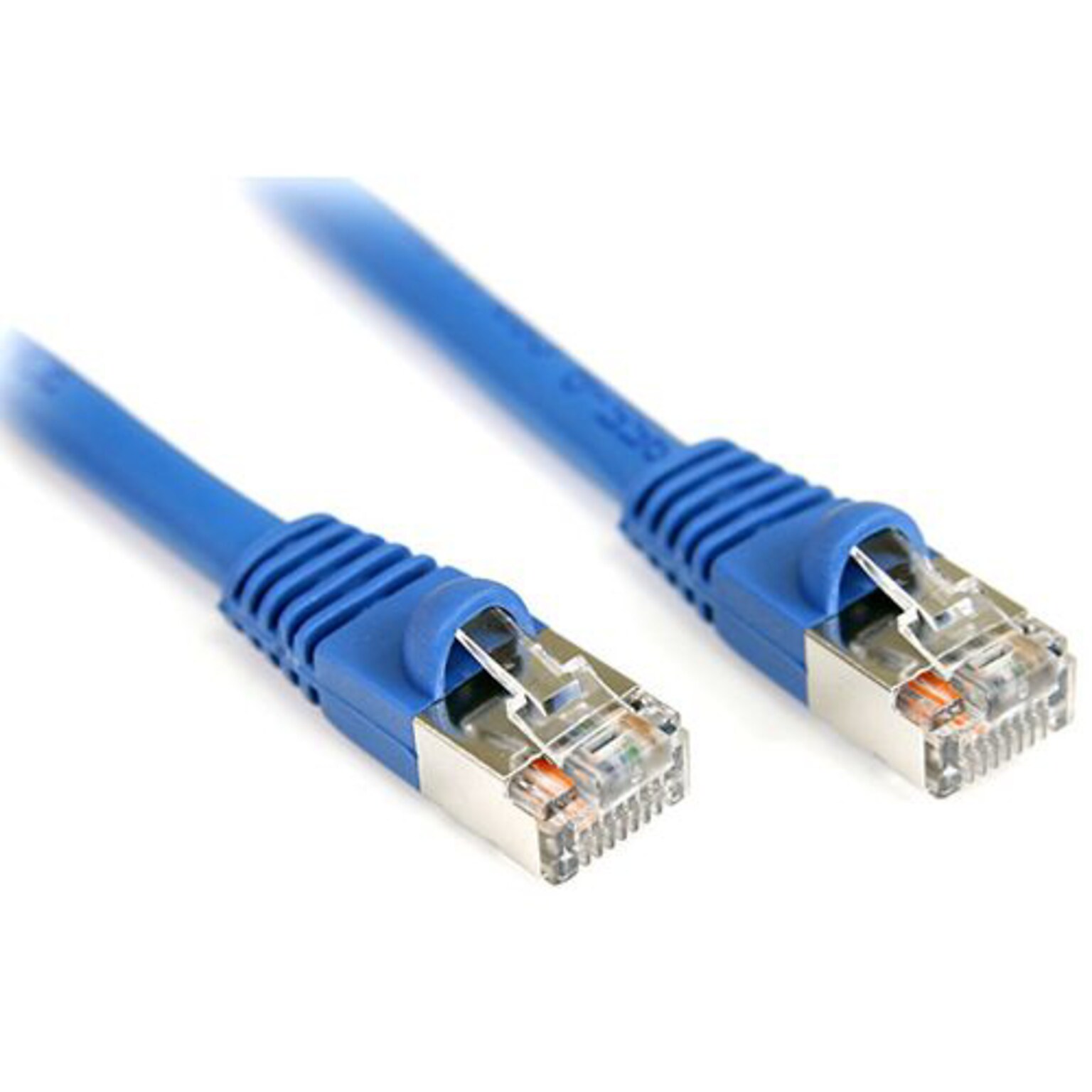 StarTech 75 ft Cat5e Blue Snagless Shielded RJ45 F/UTP Cat 5e Patch Cable, 75ft Patch Cord