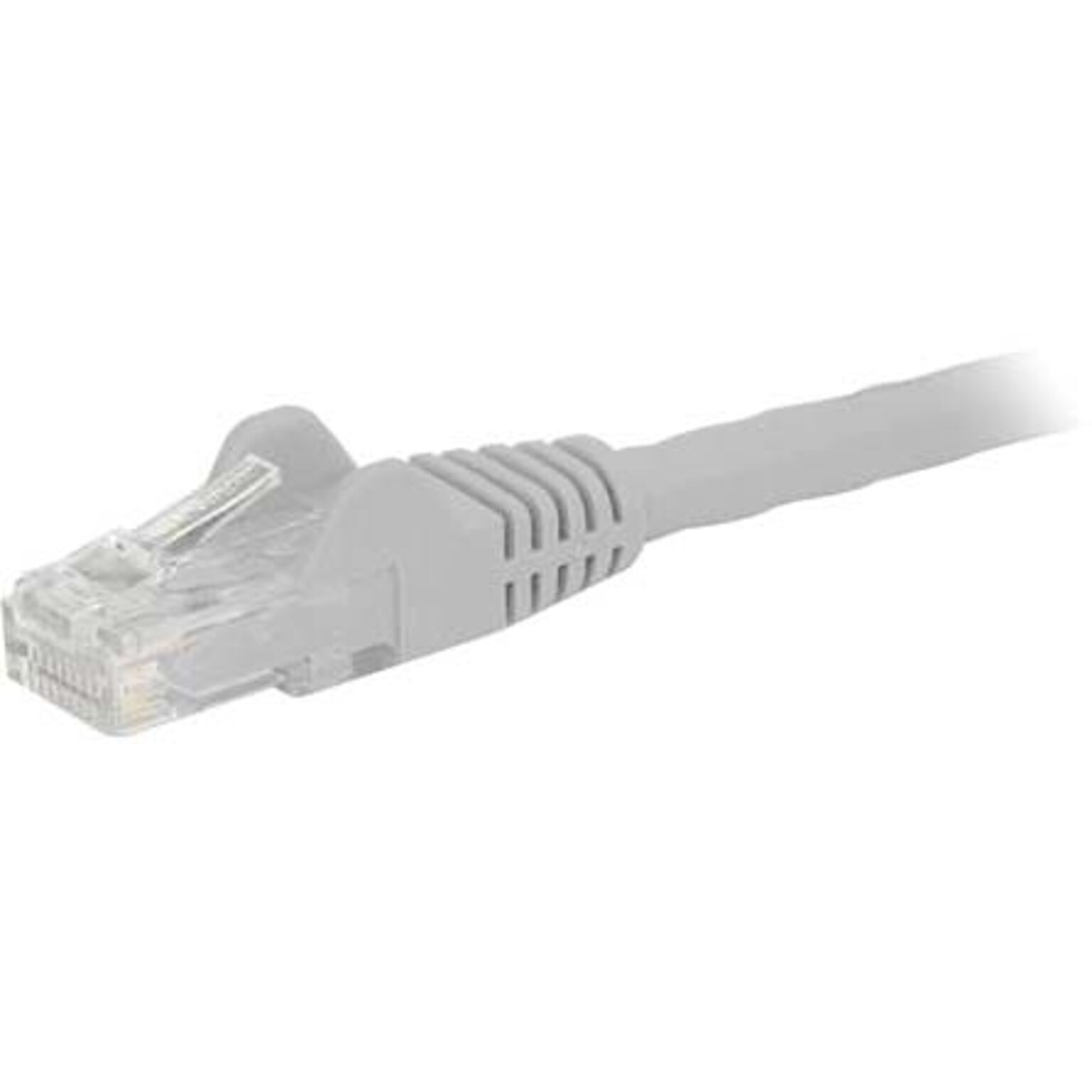 StarTech 150ft White Cat6 Patch Cable with Snagless RJ45 Connectors, Long Ethernet Cable, 150 ft Cat 6 UTP Cable