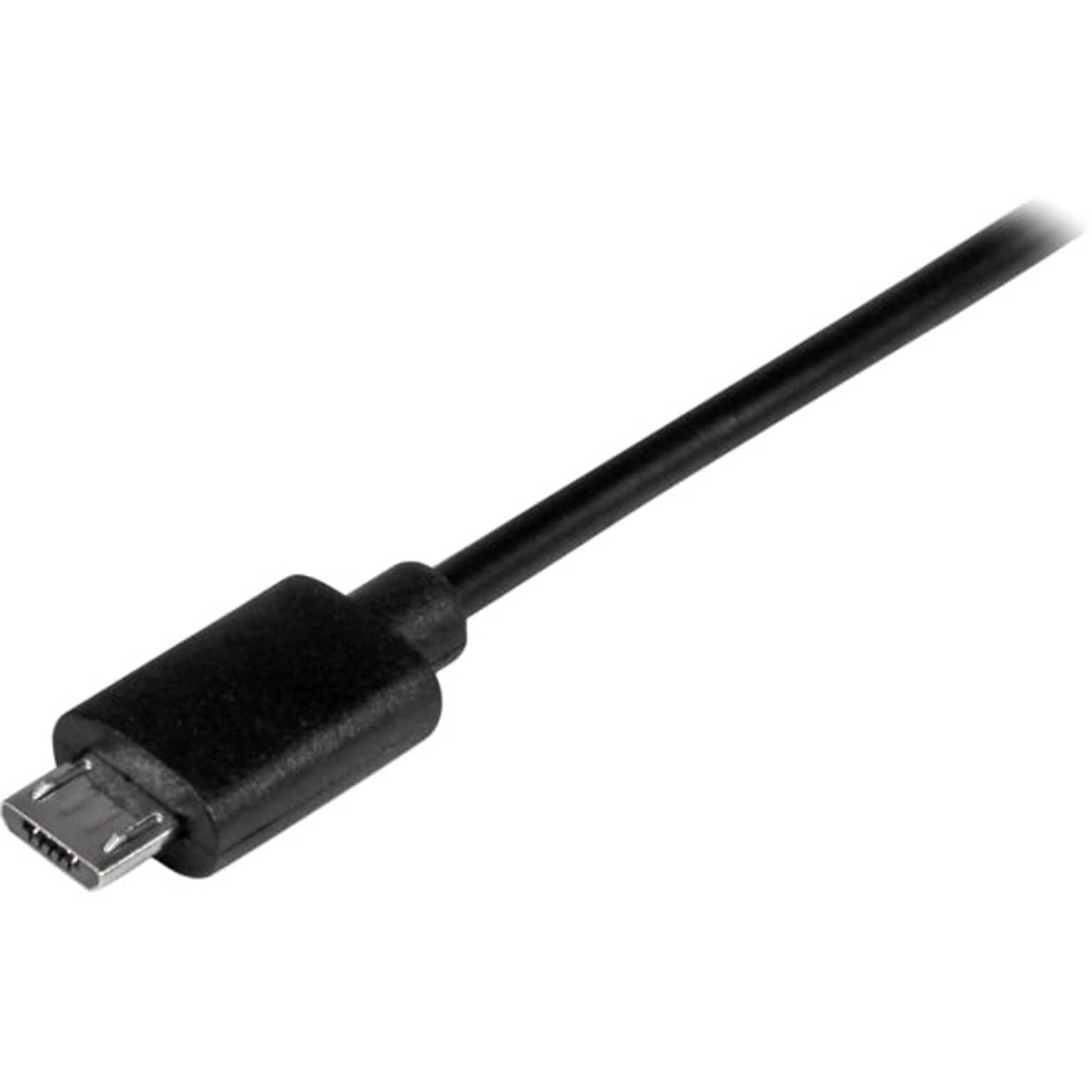 StarTech 0.5m USB C to Micro USB Cable, M/M, USB 2.0, USB-C to Micro USB Charge Cable, USB 2.0 Type C to Micro B Cable