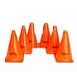 S&S Orange Cones, 9", 6/Pk