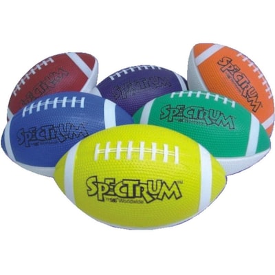 Spectrum™ Foam Football, 6/Pk