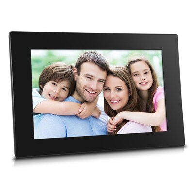 Sungale 10" Smart Wi-Fi Cloud  Digital Photo Frame with High Resolution IPS Touch Screen (CPF1051)