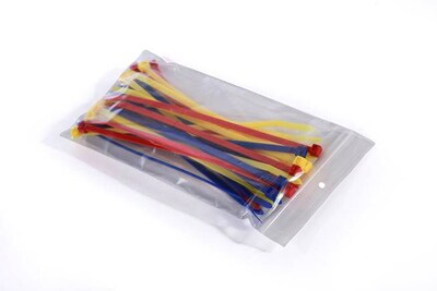 5 x 8 Reclosable Poly Bags, 4 Mil, Clear, 1000/Carton (PB7010)