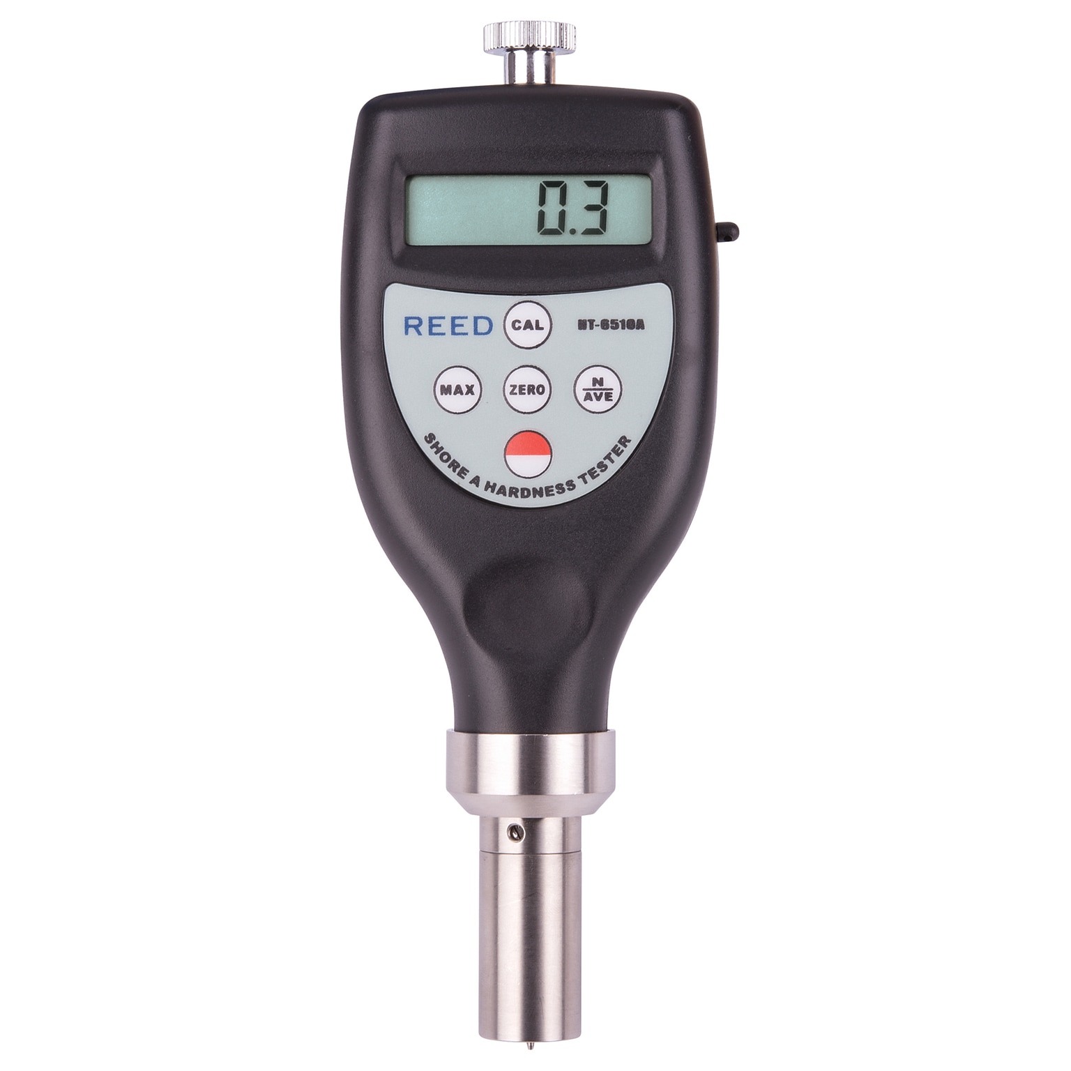 Reed Instruments HT-6510A Digital A Scale Durometer, Black (HT-6510A)