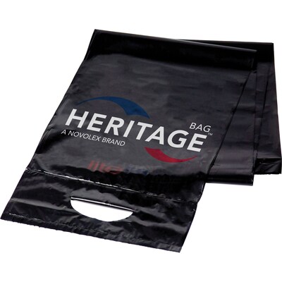 Heritage Litelift 23 Gallon Trash Bags, Low Density, 0.9 Mil, Black, 150 CT, 6 Rolls of 25 Bags per Roll (H5648TK LL1)