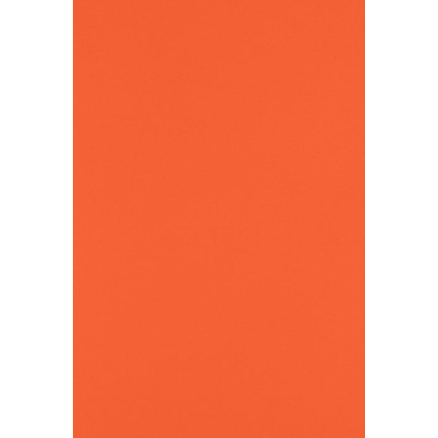 LUX Cardstock, 12 x 18, Tangerine, 1000 Sheets/Pack (1218-C-112-1000)