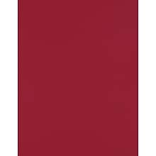LUX 100 lb. Cardstock Paper, 8.5 x 11, Garnet, 250 Sheets/Pack (81211-C-101-250)