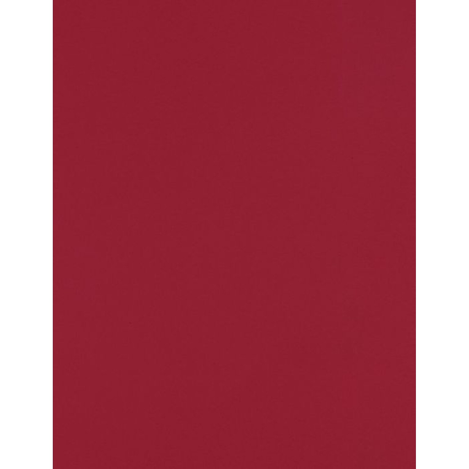 LUX 100 lb. Cardstock Paper, 8.5 x 11, Garnet, 250 Sheets/Pack (81211-C-101-250)
