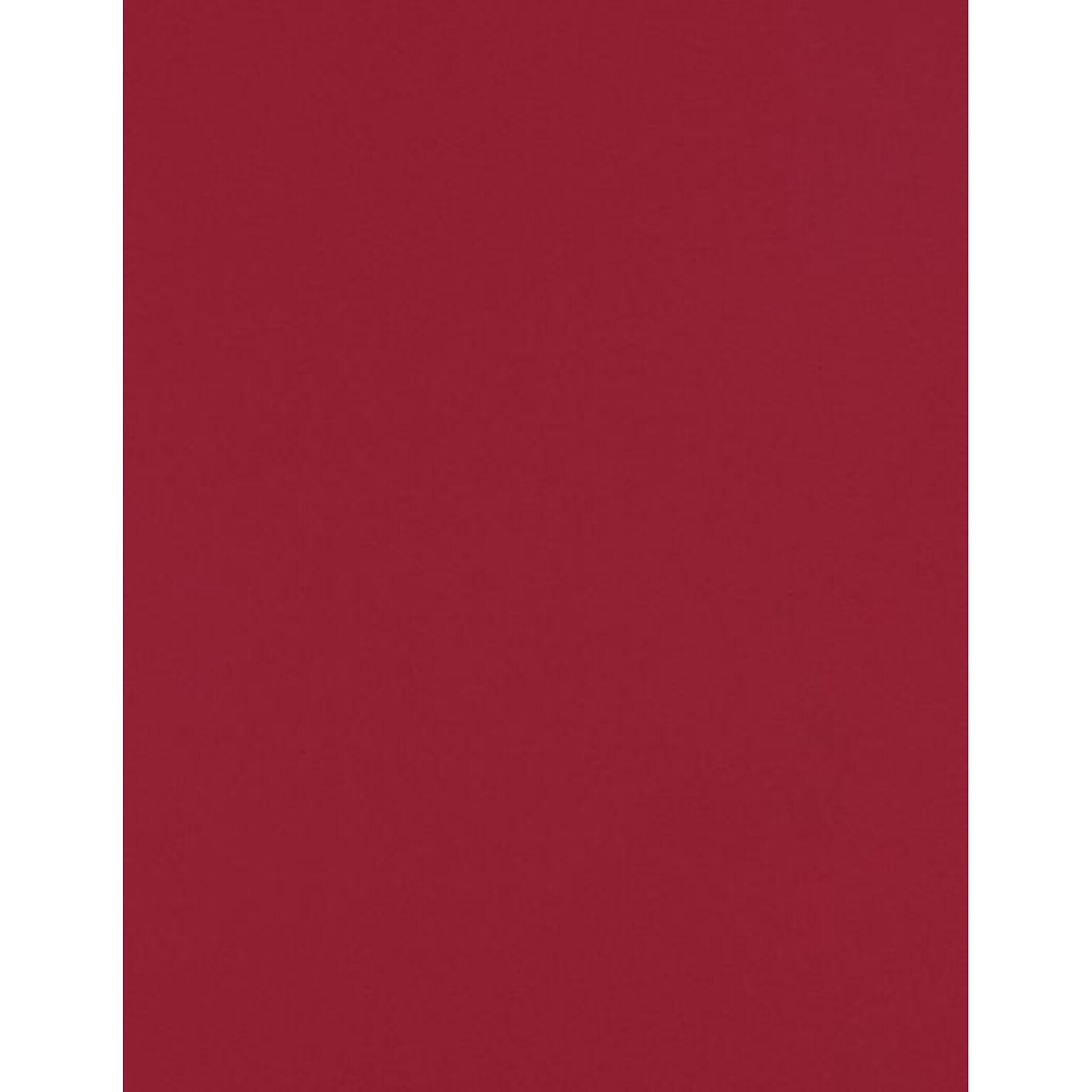 LUX 100 lb. Cardstock Paper, 8.5 x 11, Garnet, 250 Sheets/Pack (81211-C-101-250)