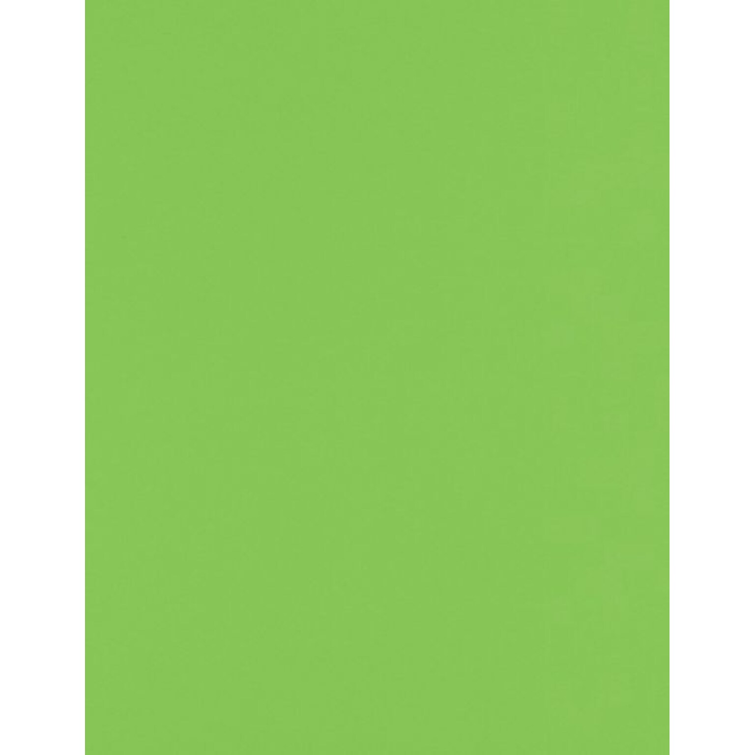 LUX 65 lb. Cardstock Paper, 8.5 x 11, Limelight Green, 500 Sheets/Pack (81211-C-199-500)
