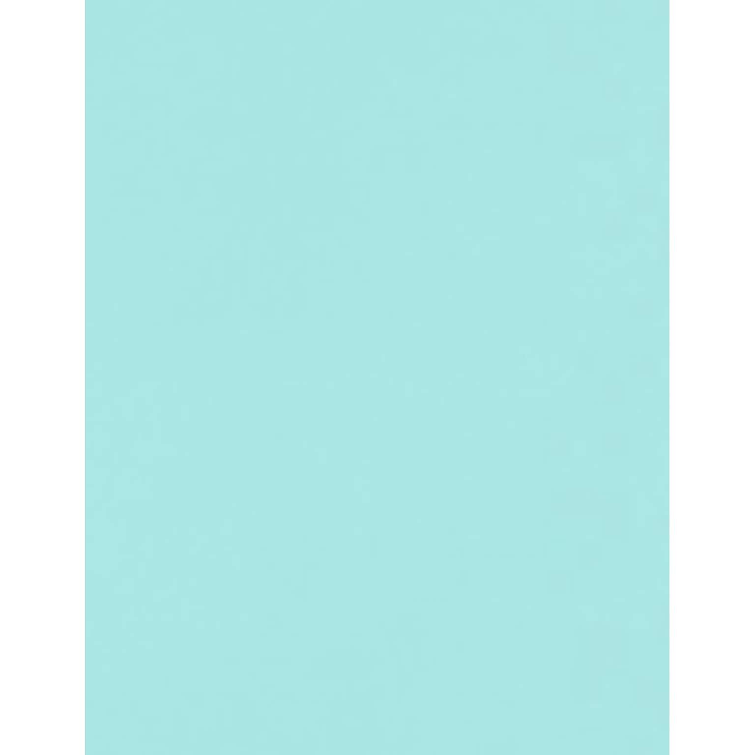 Lux Color Copy Paper, 80 lbs., 8.5 x 11, Sea Foam, 500/Pack (81211-P-113-500)