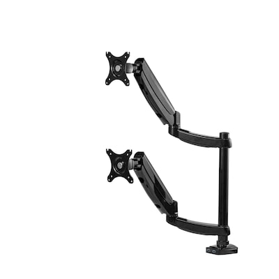Fellowes Platinum Series Adjustable Monitor Arm, Up to 27", Black (8043401)
