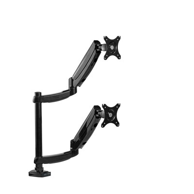 Fellowes Platinum Series Adjustable Monitor Arm, Up to 27", Black (8043401)