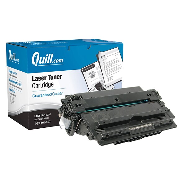 Quill Brand® Remanufactured Black Standard Yield Toner Cartridge Replacement for HP 16A (Q7516A) (Lifetime Warranty)
