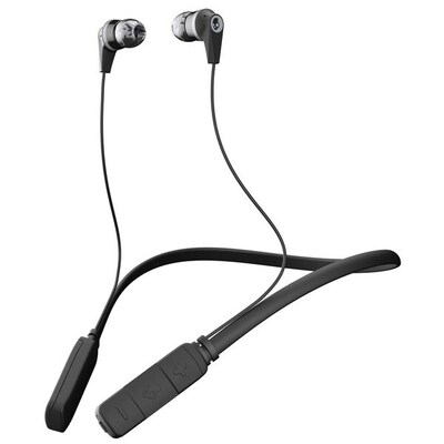 Skullcandy INKD WIRELESS Wireless Bluetooth Stereo Headphones, Black/Gray (S2IKW-J509)