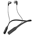 Skullcandy INKD WIRELESS Wireless Bluetooth Stereo Headphones, Black/Gray (S2IKW-J509)