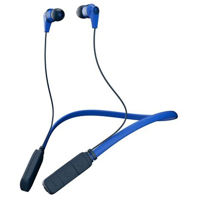 Skullcandy INKD WIRELESS Wireless Bluetooth Stereo Headphones, Royal/Navy (S2IKW-J569)