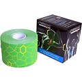 Thera-Band® Kinesiology Tape, Standard Continuous Roll, Dispenser Box, 2 x 16.4ft, Electric Green/