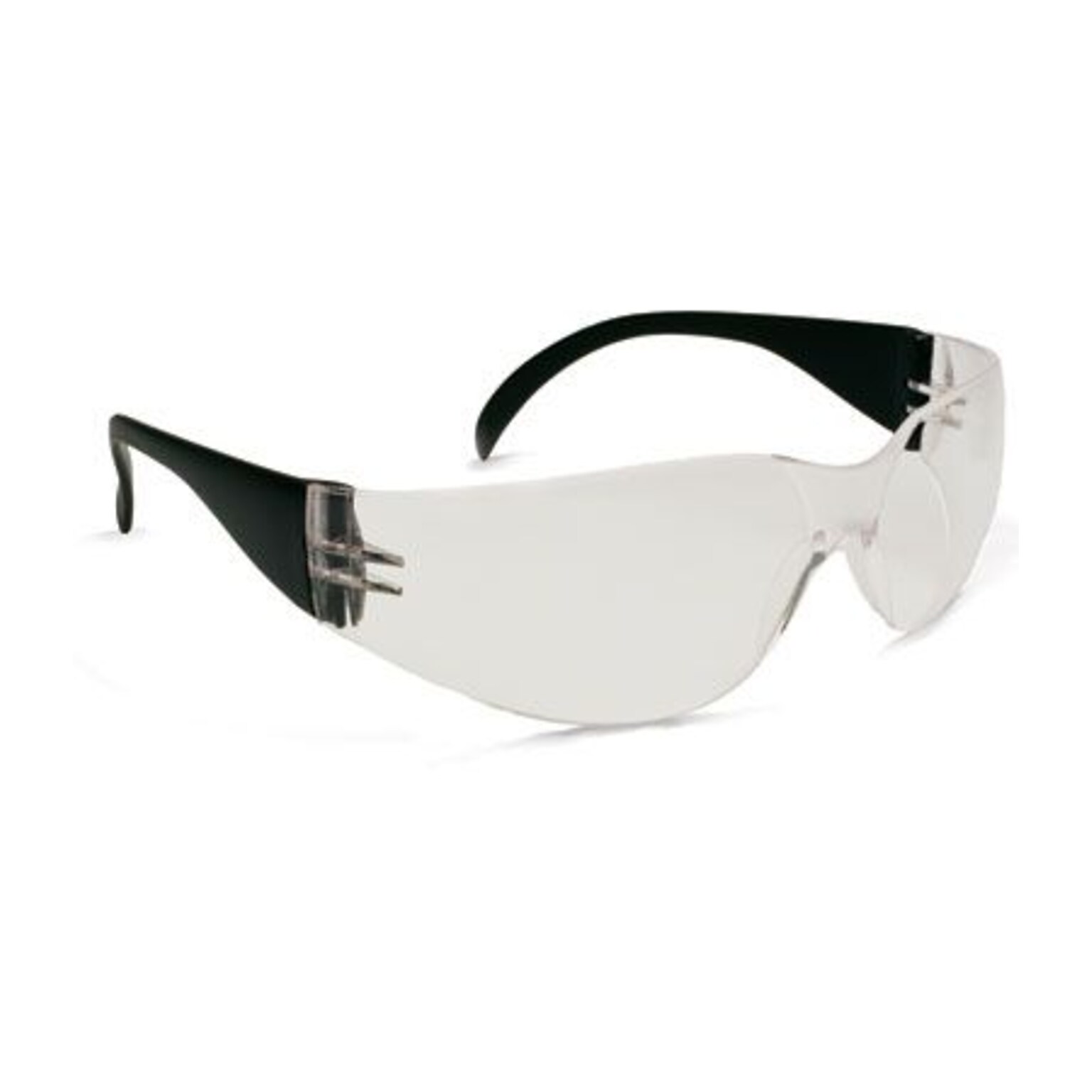 Bouton Z12 Glasses, Clear Anti-Scratch Lens, Black Temples, Relaxed Bridge, Flexible Temples, Anti-Fog, Each (250-01-0020)