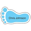 Medical Arts Press® Designer Name Badges; Die-Cut, Foot