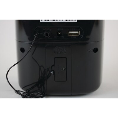 Sylvania Scr1986bt-as Bluetooth® Clock Radio With Auto-set Dual Alarm Clock & USB Charging