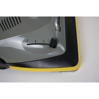 Koblenz U-80 Upright Vacuum, Black/Gray/Yellow (KBZU80)