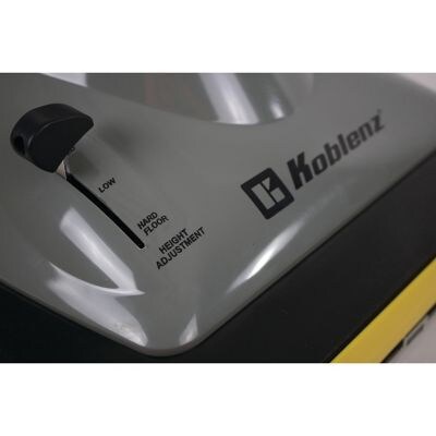 Koblenz U-80 Upright Vacuum, Black/Gray/Yellow (KBZU80)