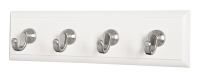 Command™ Small Key Rail, White, Each (HOM-18Q-ES)