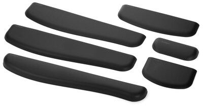 Kensington ErgoSoft Gel Non-Skid Wrist Rest, Black (K52802WW)