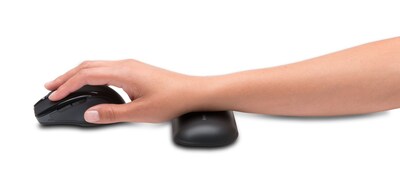 Kensington ErgoSoft Gel Non-Skid Wrist Rest, Black (K52802WW)