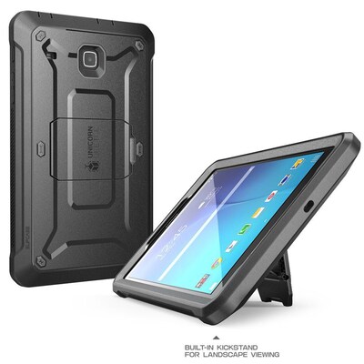 I-Blason Unicorn Beetle Pro Rugged Case with Built-in Screen Protector for Samsung Galaxy Tab E 8.0, Black