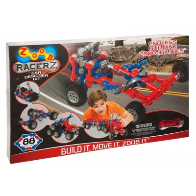 Infinitoy ZOOB RacerZ Car Designer Set, 76/Set (INF12052)