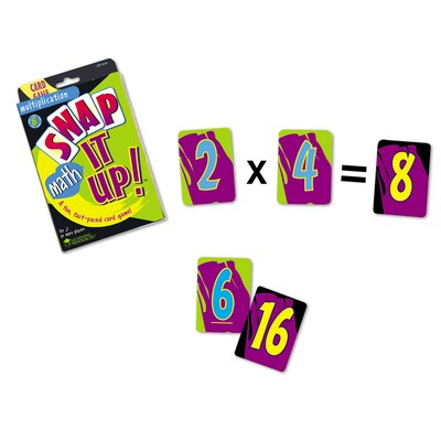 Snap It Up! Math Multiplication Card Game