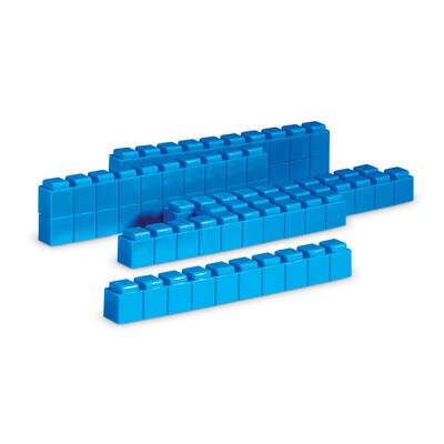 Interlocking Base Ten Rods, Set of 50