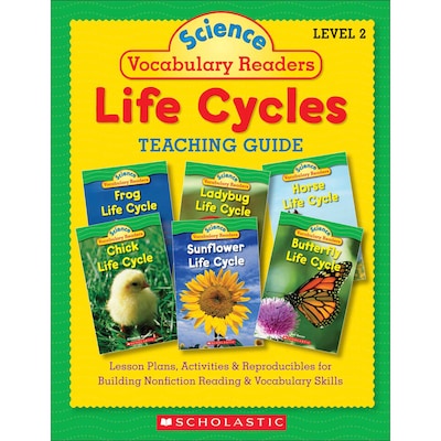 Scholastic Science Vocabulary Readers Life Cycles for Grades PreK-3 (SC-0545015979)