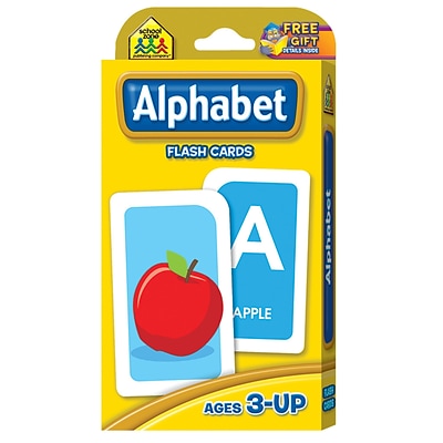 Alphabet Flash Cards for Grades PreK+, 52 Pack (SZP04001)